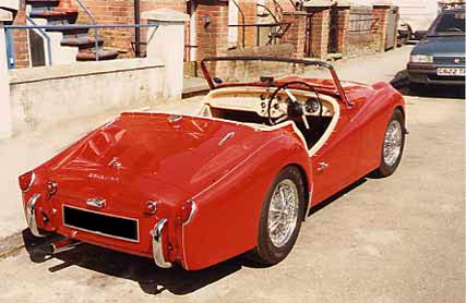 Restored 1960 Triumph TR3A