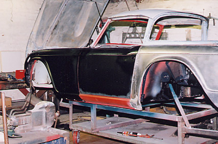 1960 Triumph TR4A body rebuild