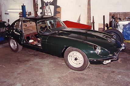 E-Type Jaguar Bonnet